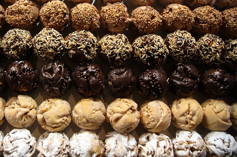 Schneeballen, dulce típico de Rothenburg ob der Tauber