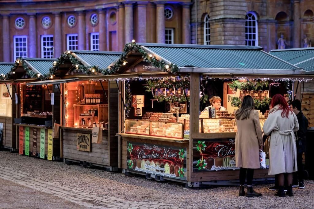 Mercado navideño, Navidad en Blenheim Palace