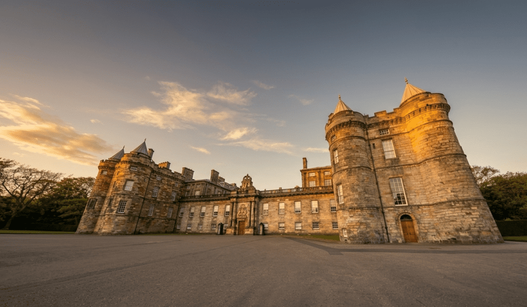 Palacio de Holyroodhouse, en Edimburgo