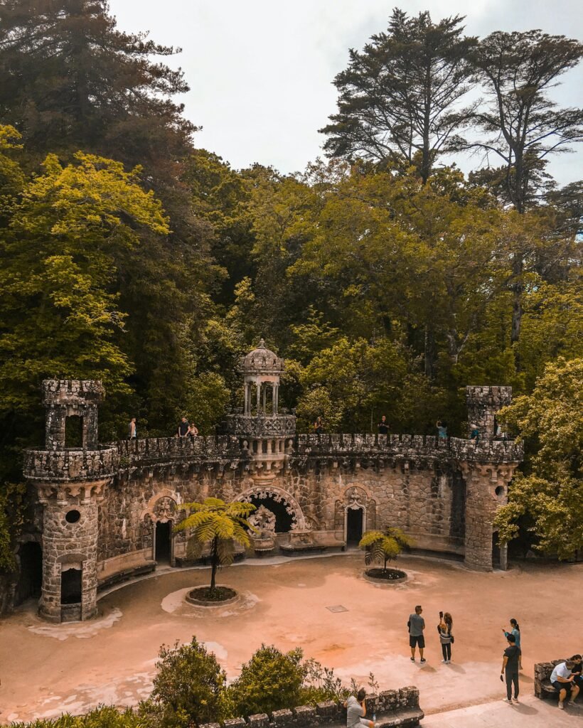 Portal de los Guardianes de Quinta da Regaleira