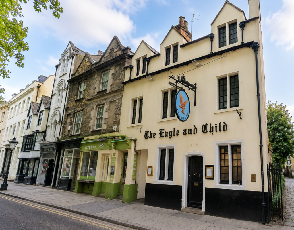 Pub The Eagle and Child, en Oxford