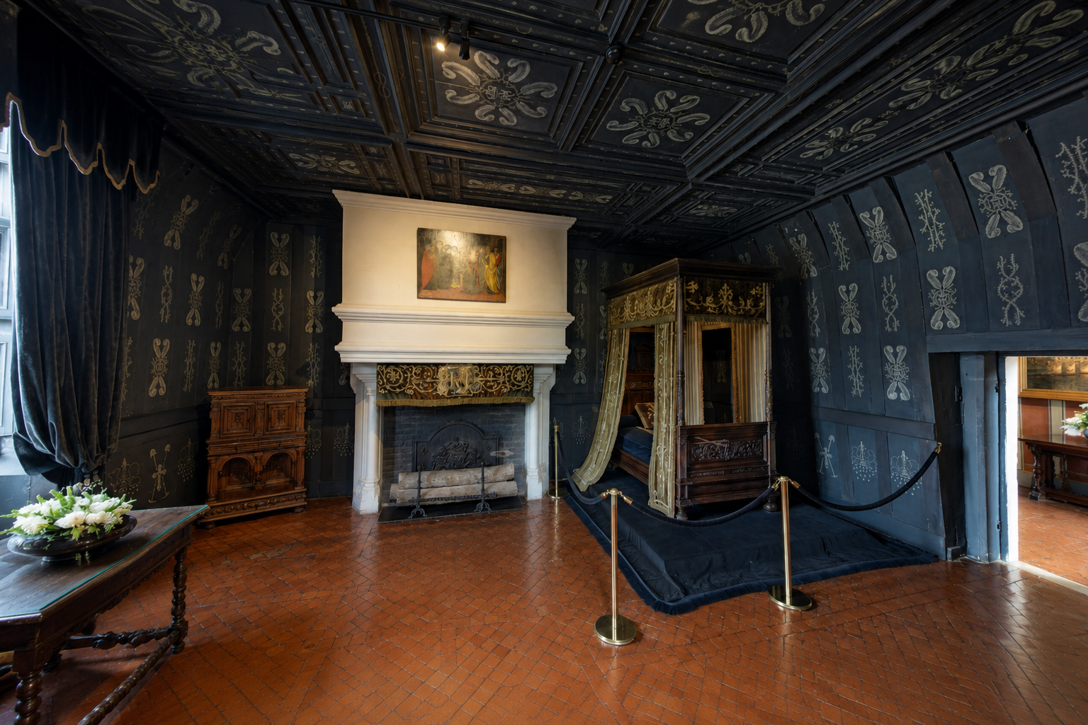 Habitación de Louise de Lorraine, Chenonceau