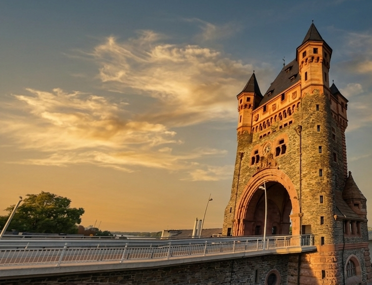 Nibelungenturm en Worms, donde surgió la leyenda de los Nibelungos