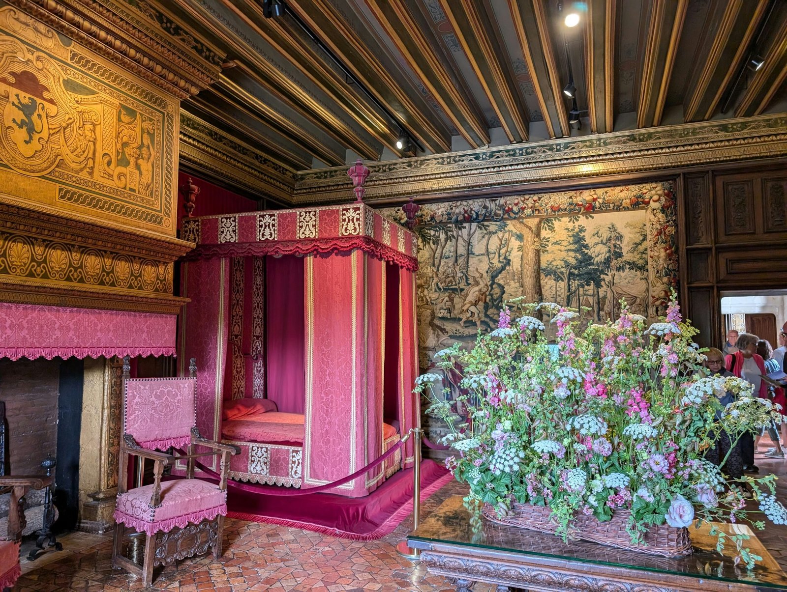 Habitación de Diana de Poitiers, Chenonceau
