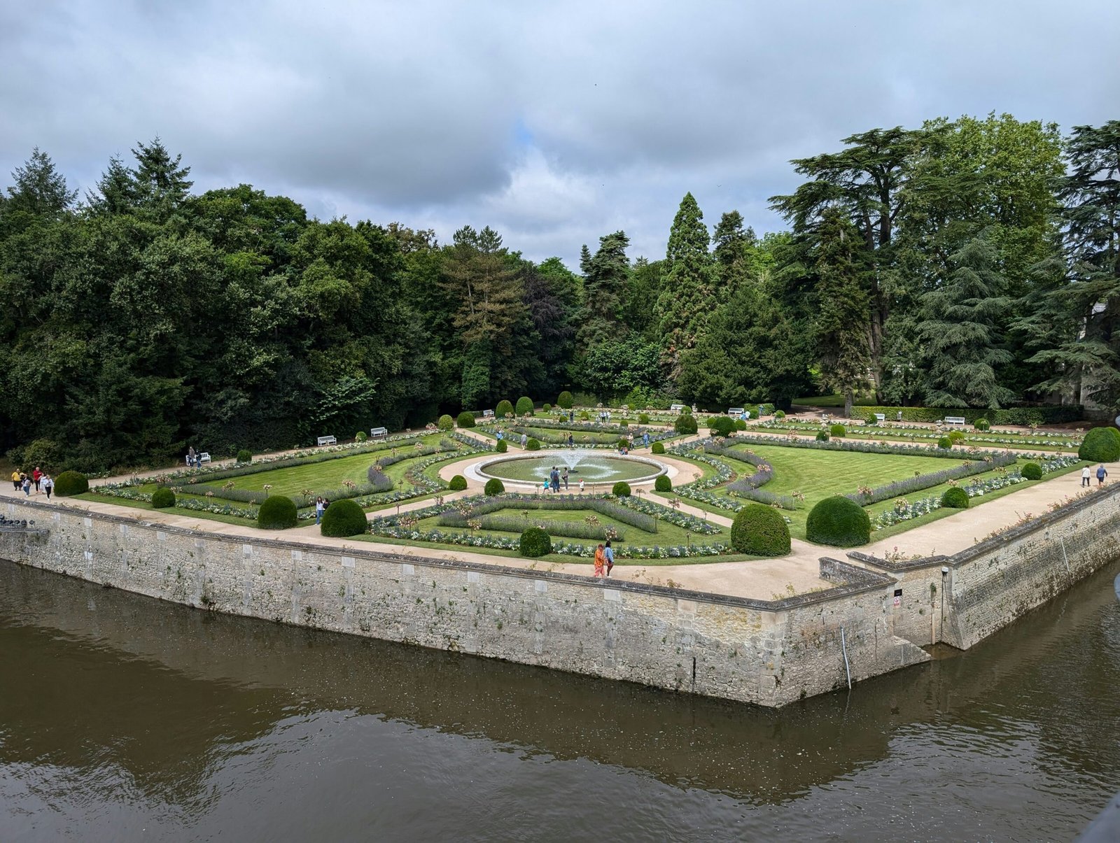 Jardín de Catalina de Médicis, Chenonceau