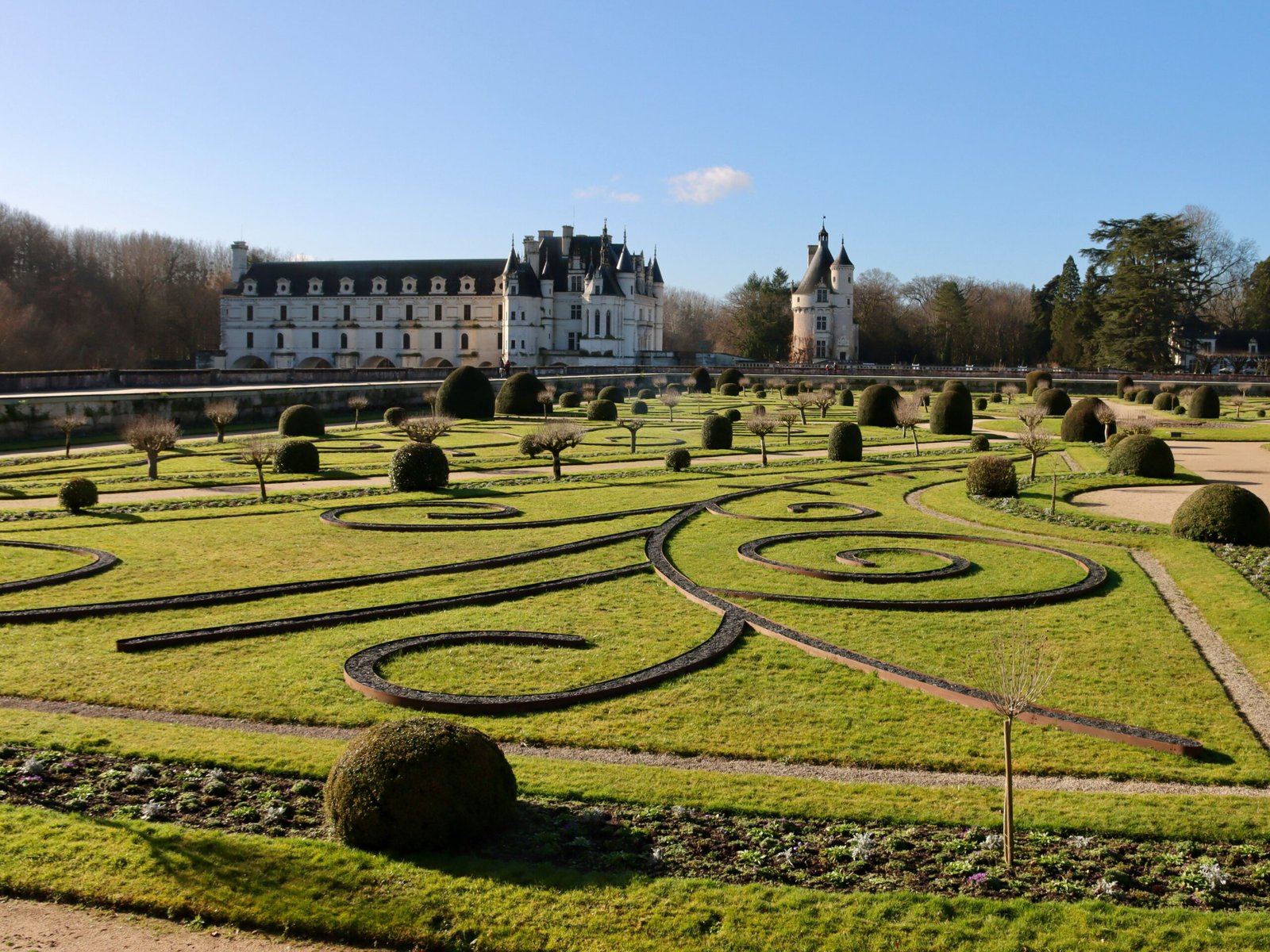 Jardín de Diana de Poitiers, Chenonceau