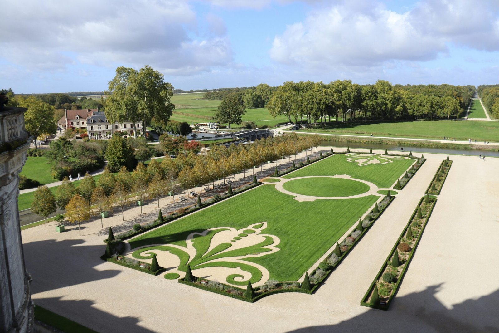 Jardines del Castillo de Chambord