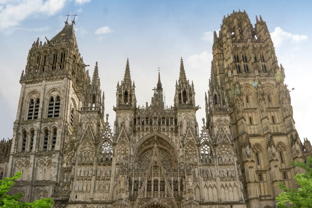 Fachada de la Catedral de Notre-Dame de Rouen