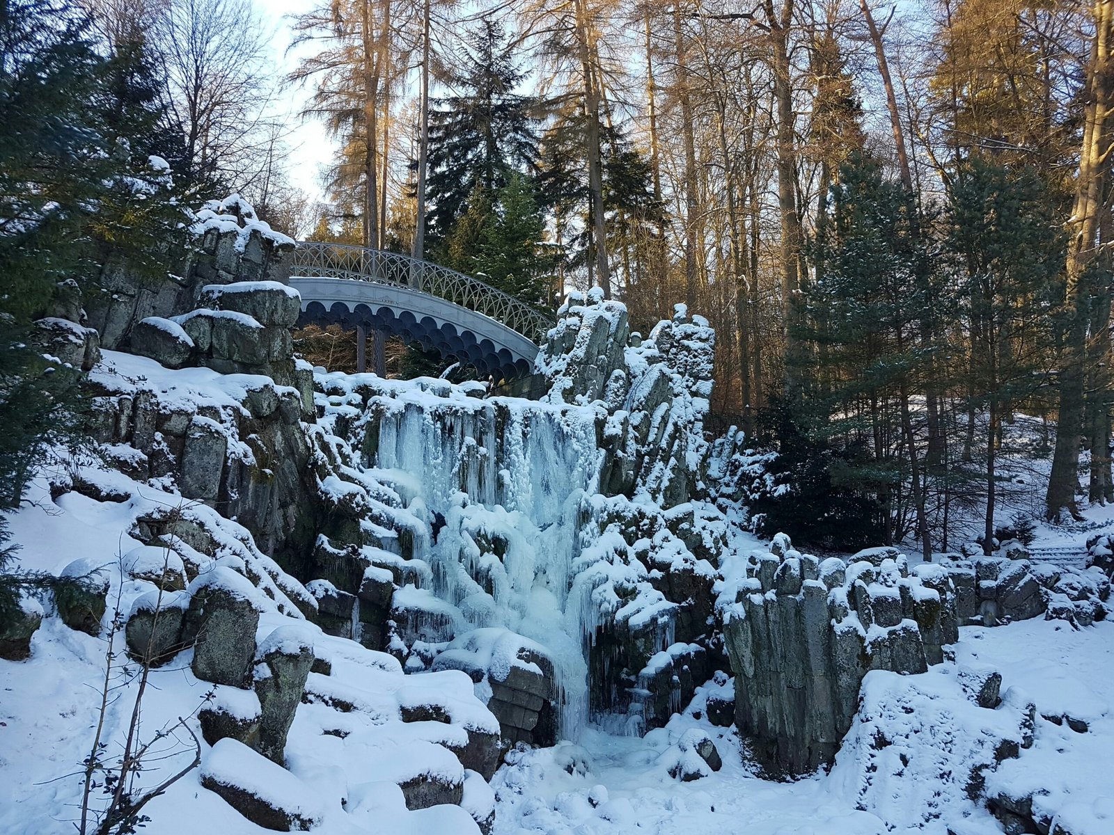 Kassel Wilhelmshöhe, donde surgió la leyenda de Frau Hollen