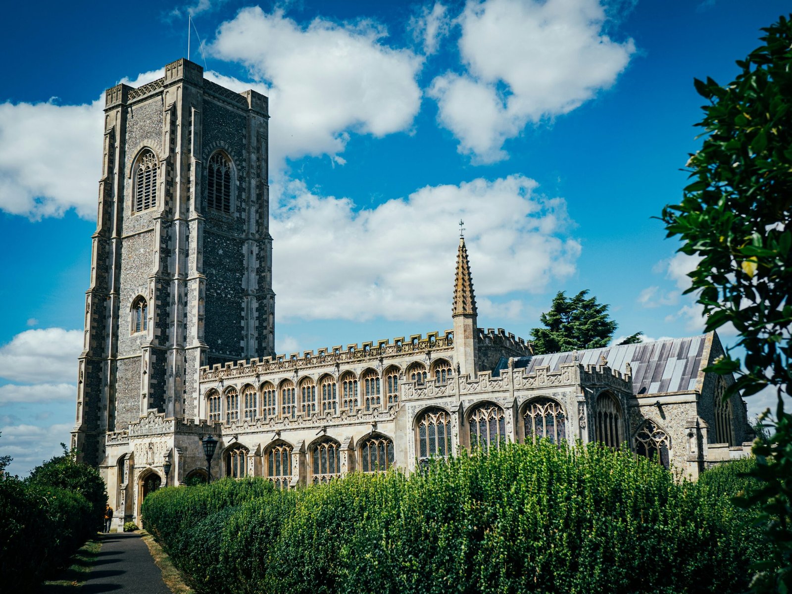 Iglesia de San Pedro y San Pablo ubicada en Lavenham, Suffolk