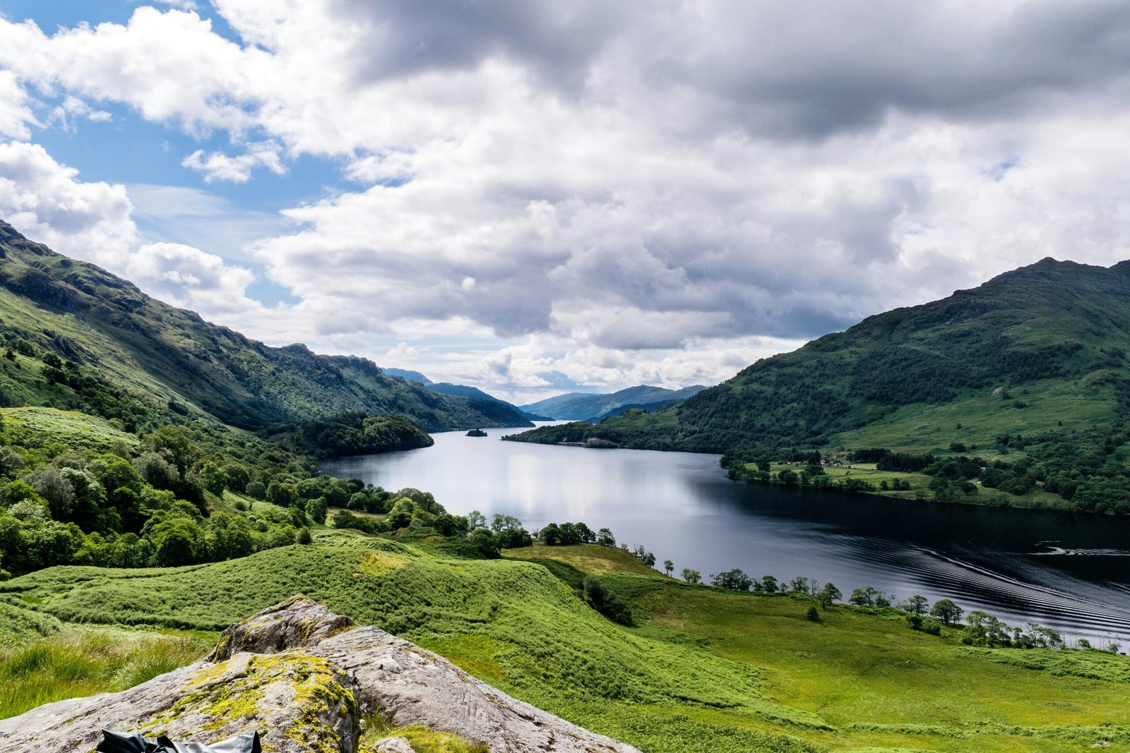 Loch Lomond en Escocia
