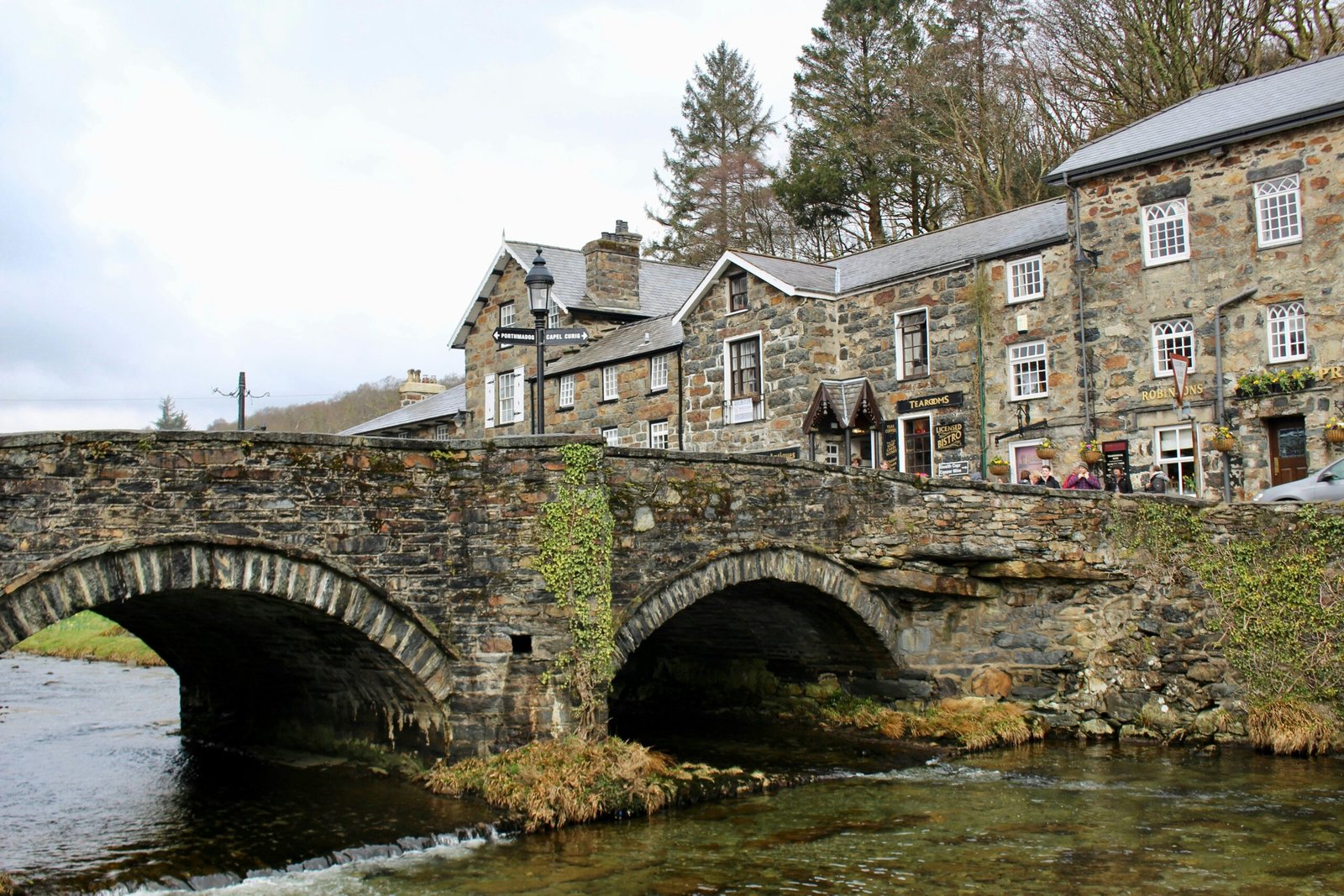 Beddgelert, ubicado en el Parque Nacional Snowdonia en el norte de Gales