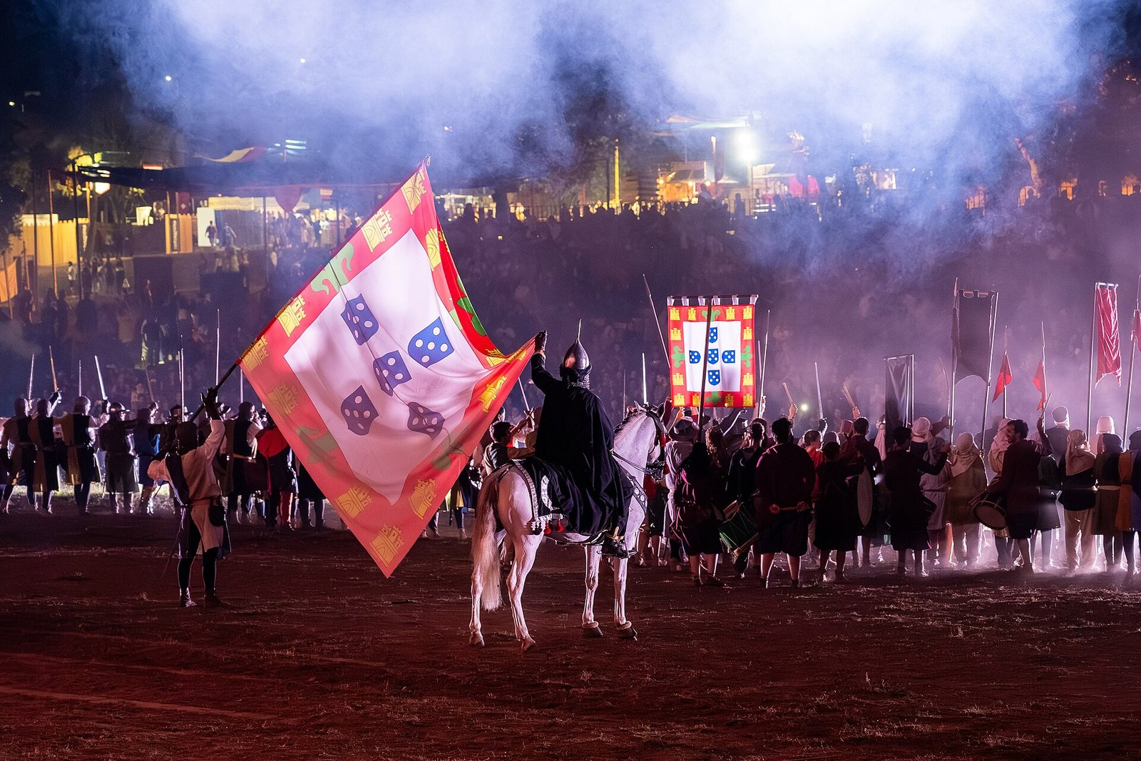 Espectáculo Cerco a Tânger en la Viagem Medieval de Santa Maria da Feira, 2024