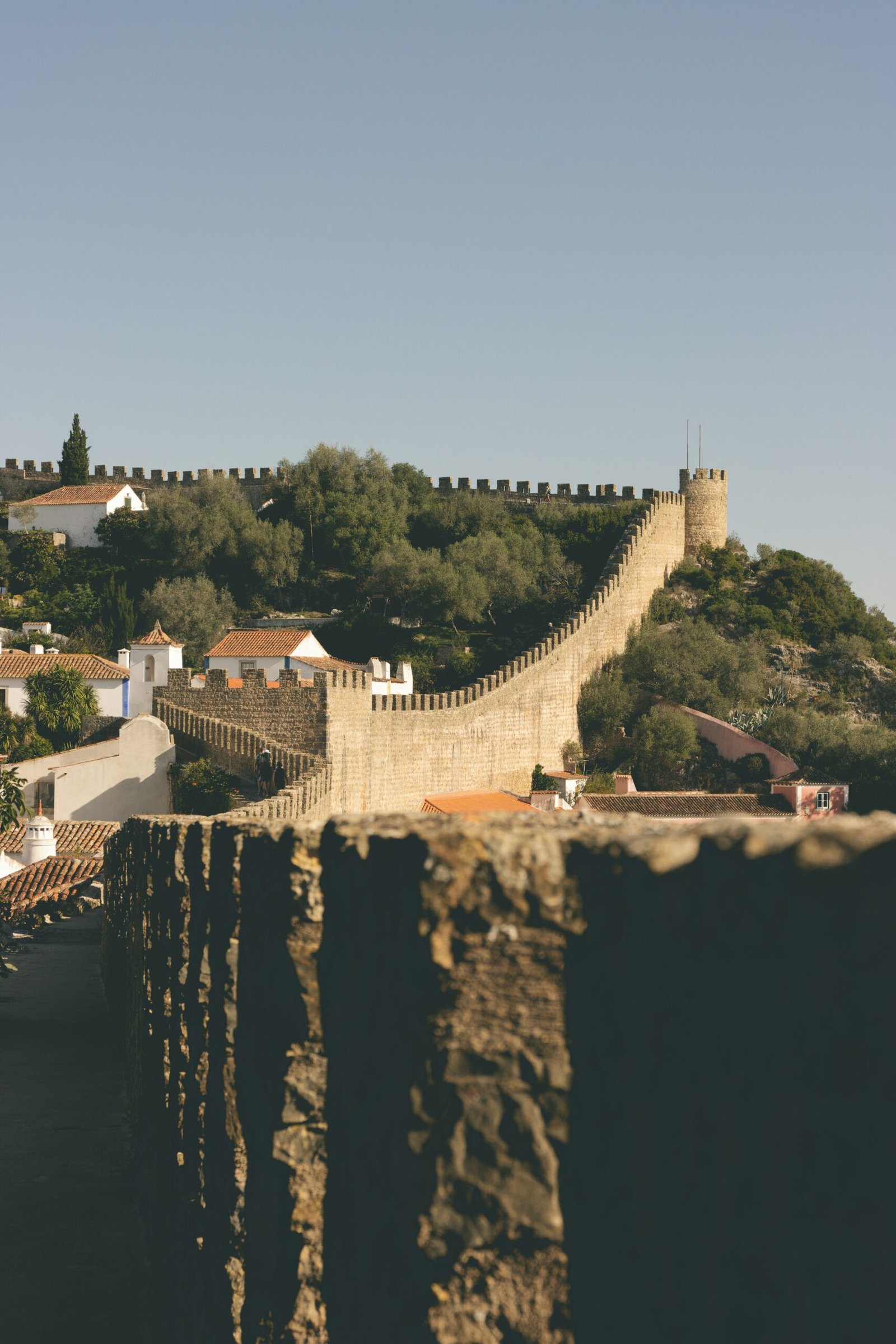 Castillo de Óbidos y su muralla