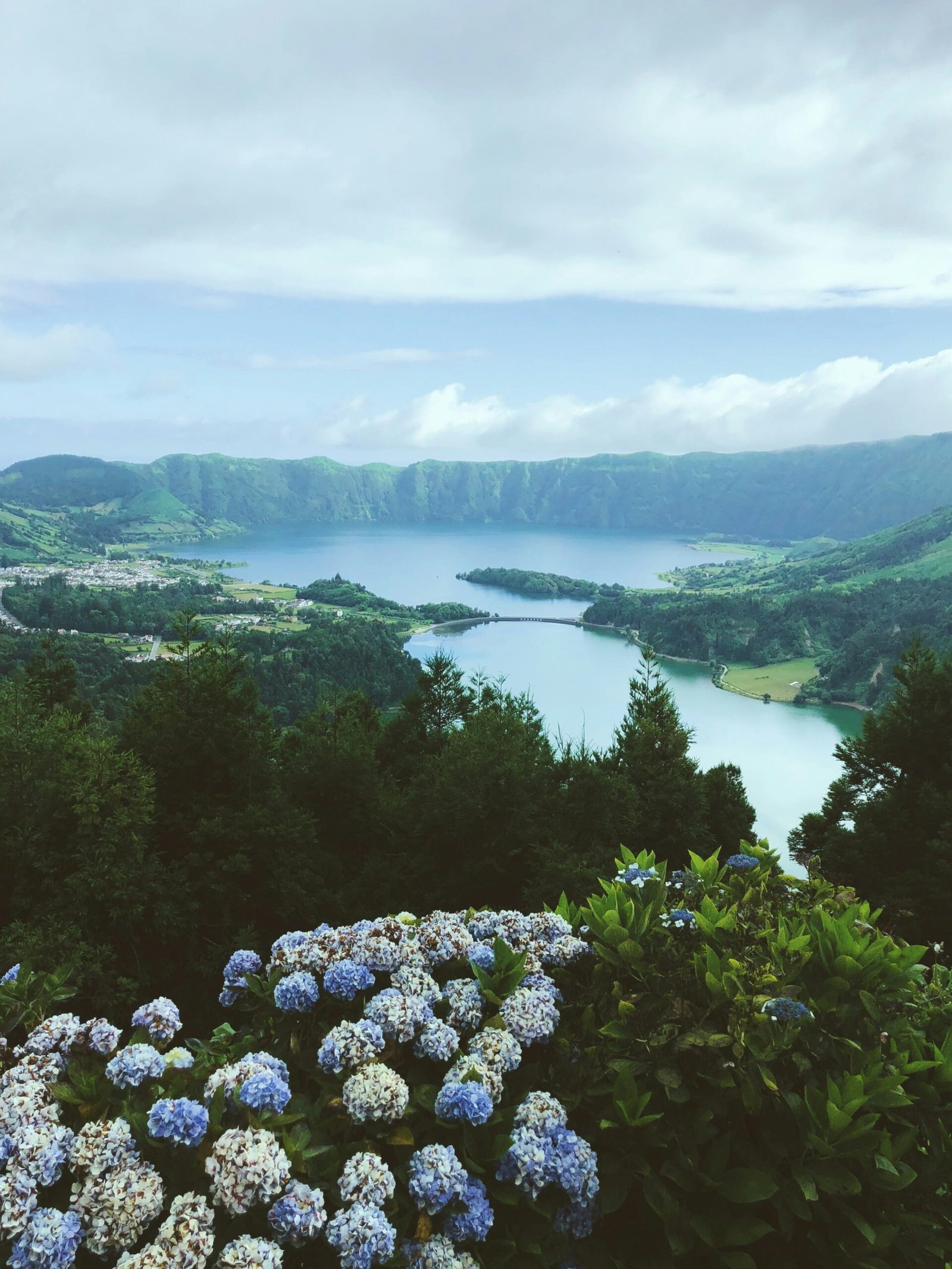 Lagoa das Sete Cidades en São Miguel, Azores