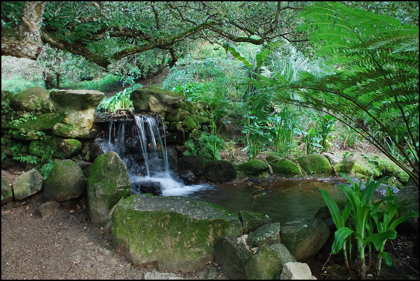 Vista del Parque de Monserrate en Sintra